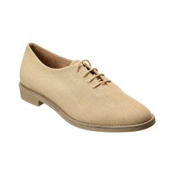 lace-up canvas loafer