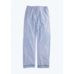 Marcel Pajama Pant in Blue End on End