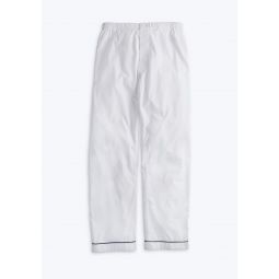 Marcel Pajama Pant in White End on End
