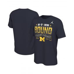 Mens Navy Michigan Wolverines College Football Playoff 2024 National Championship Game T-shirt