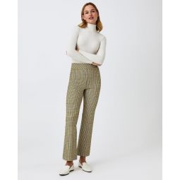 The Perfect Pant, Kick Flare in Houndstooth Jacquard