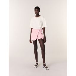 Jewellery neck T-shirt