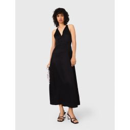 Floaty maxi dress with braided back