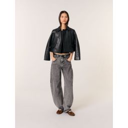 Oversized balloon jean