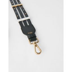 BLACKLEATHER STRAP WITH STUDS