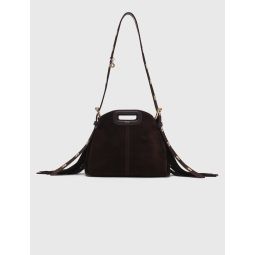Suede leather Miss M Mini bag