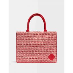 Tote bag with stripes