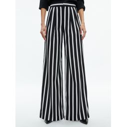 POMPEY HIGH WAISTED PLEATED PANTS