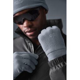 Performance Fleece Gloves - Steel Grey