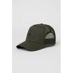 District Trucker Hat - Stealth Green