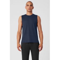 Conquer Muscle Tank - Navy
