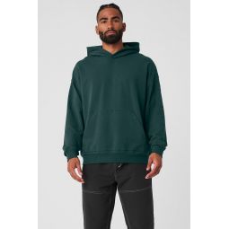 Double Take Hoodie - Midnight Green