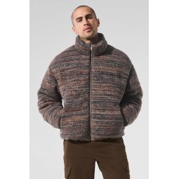 Stage Sweater Puffer - Brown Multi