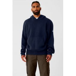Scholar Hooded Sweater - Navy