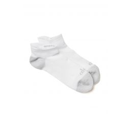 Mens Performance Tab Sock - White/Dove Grey