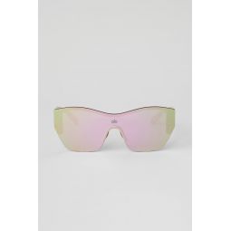 Stunner Sunglasses - Pink Mirror/Pink