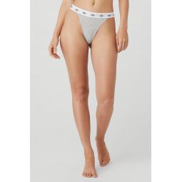 Icon French Cut Thong - Athletic Heather Grey