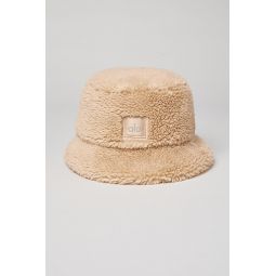 Foxy Sherpa Bucket Hat - Camel