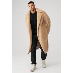 Oversized Sherpa Trench - Camel
