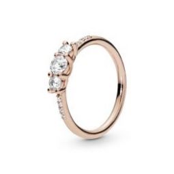 Sparkling Elegance Ring - PANDORA ROSE