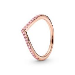 Pink Timeless Wish Sparkling Ring - Pandora Rose