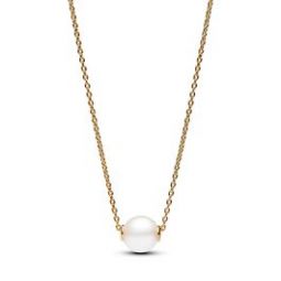 Treated Freshwater Cultured Pearl Collier Necklace - Pandora Shine