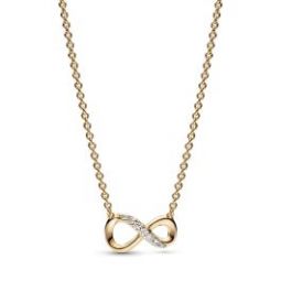 Sparkling Infinity Collier Necklace - Pandora Shine