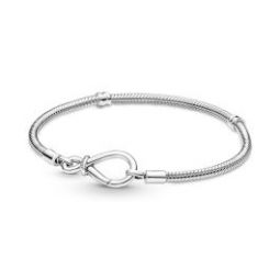 Infinity Knot Snake Chain Bracelet
