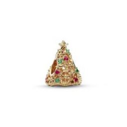 Glitter Christmas Tree Charm - Pandora Shine *