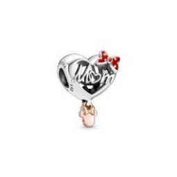 Disney, Minnie Mouse Mom Heart Charm - Pandora Rose