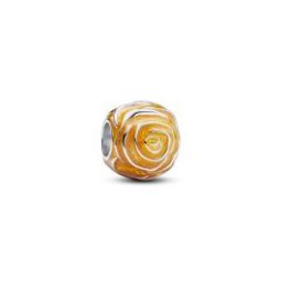 Yellow Rose in Bloom Charm
