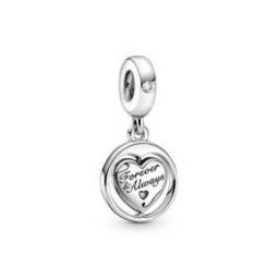 Spinning Forever & Always Soulmate Dangle Charm