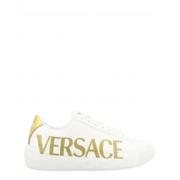 Versace Womens Greca Low-Top Sneakers