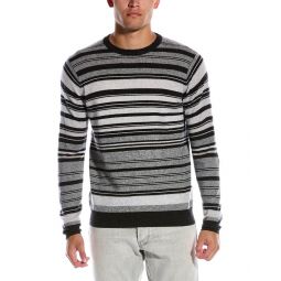 Scott & Scott London Mini Stripe Wool & Cashmere-Blend Sweater