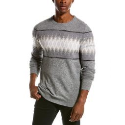 Scott & Scott London Tonal Wool & Cashmere-Blend Sweater
