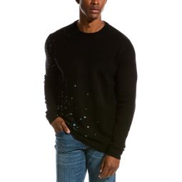 Scott & Scott London Foil Wool & Cashmere-Blend Sweater