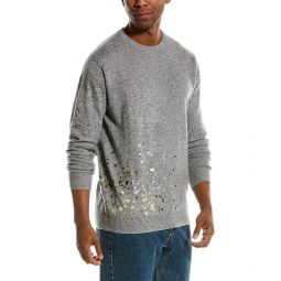 Scott & Scott London Foil Wool & Cashmere-Blend Crewneck Sweater