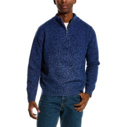 Scott & Scott London Wool 1/4-Zip Mock Sweater
