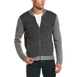 Autumn Cashmere Wool & Cashmere-Blend Bomber Jacket