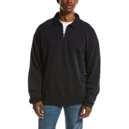 Vince French Terry 1/4-Zip Pullover