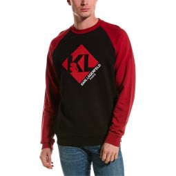 Karl Lagerfeld Colorblocked Pullover