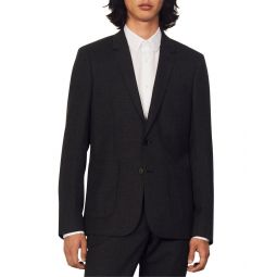 Sandro Legacy Wool Suit Jacket