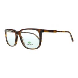 Lacoste Havana/Burgundy Modified Rectangle L2861 219 Eyeglasses