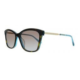 Juicy Couture Havana Blue Square JU 604/S HA 0IPR Sunglasses