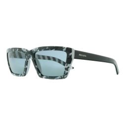 Prada Black White Havana Square 0PR 04VS 4433C2 Millenials Sunglasses
