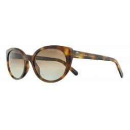 Marc Jacobs Havana Gold Cateye MARC525S Sunglasses