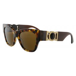Versace 0VE4415U 51196352 Full Rim Havana Cateye Sunglasses