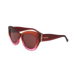 Jimmy Choo Womens Xena 54Mm Polarized Sunglasses
