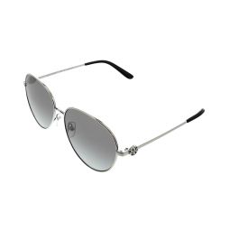 Tory Burch 0TY6082 31618G Silver Aviator Sunglasses