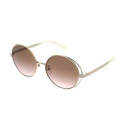 Tory Burch 0TY6085 330911 Gold Round Sunglasses